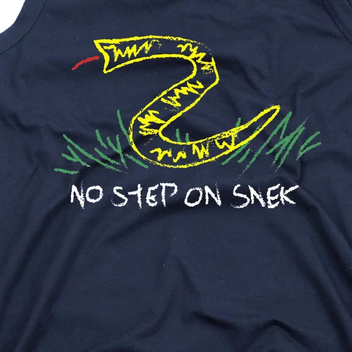 No Step On Gadsden Flag Tank Top