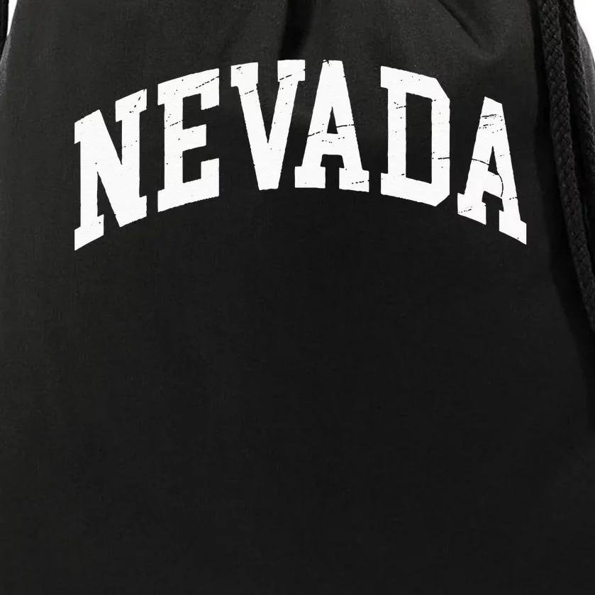 Nevada State Of Nevada Worn Design Classic Drawstring Bag