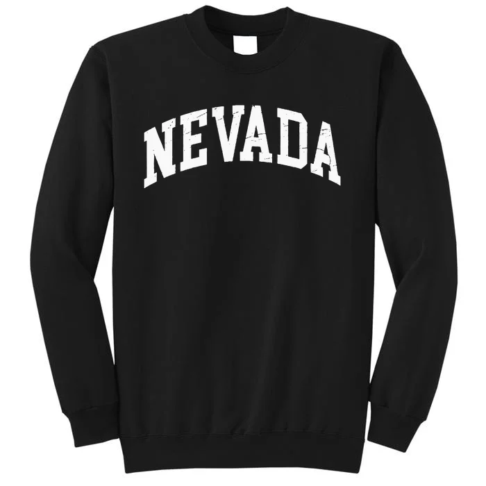 Nevada State Of Nevada Worn Design Classic Tall Sweatshirt