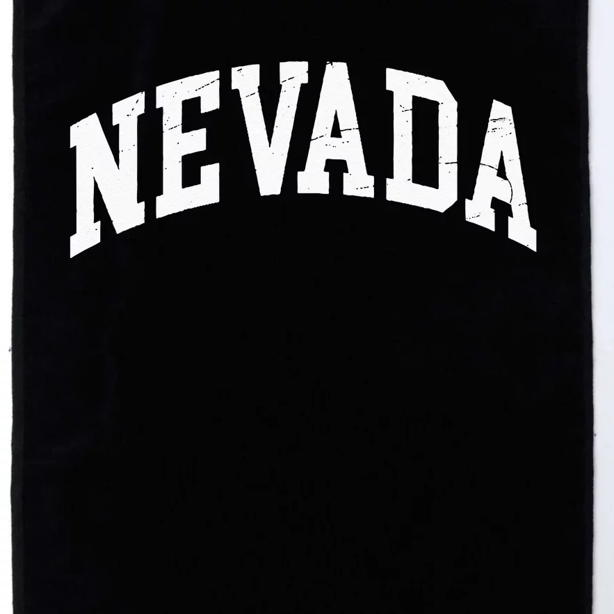 Nevada State Of Nevada Worn Design Classic Platinum Collection Golf Towel