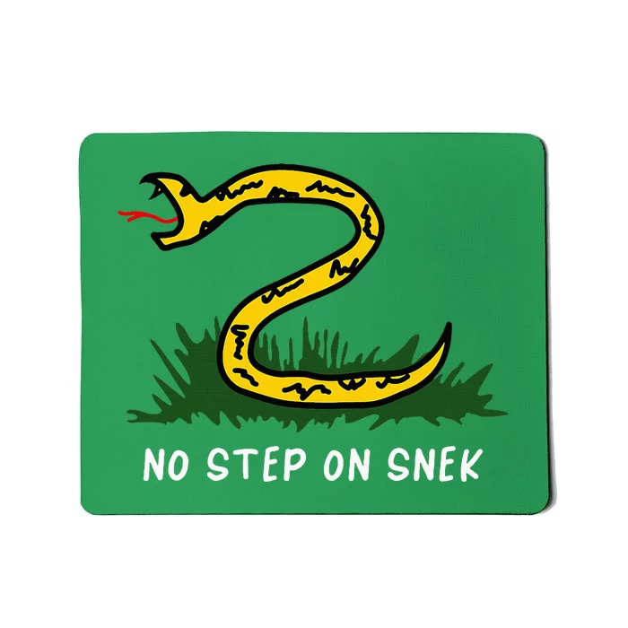 No Step On Funny Parody Meme Mousepad