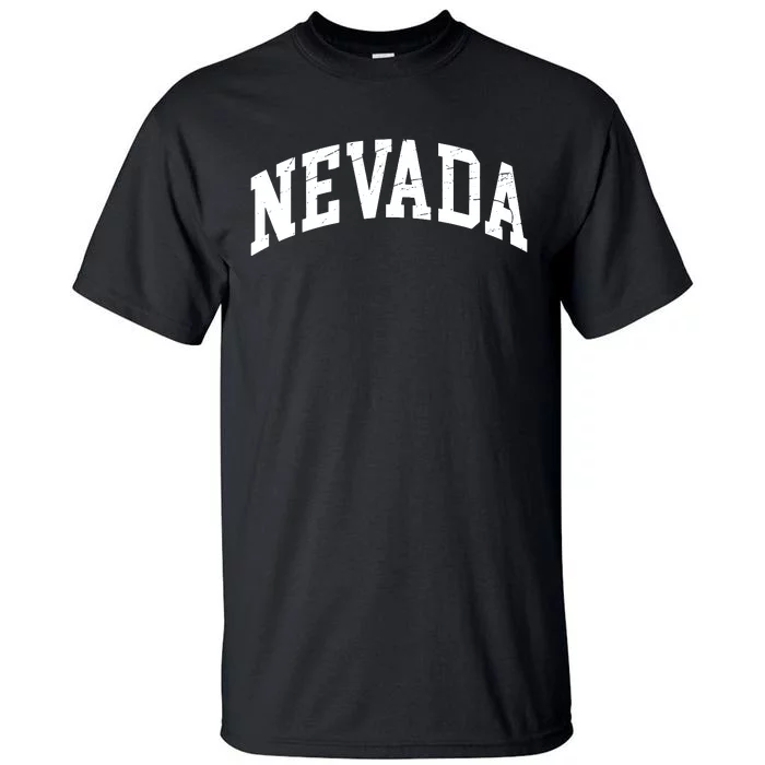 Nevada State Of Nevada Worn Design Print Classic Tall T-Shirt