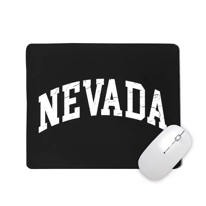 Nevada State Of Nevada Worn Design Print Classic Mousepad