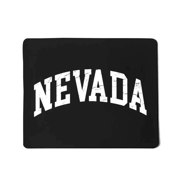 Nevada State Of Nevada Worn Design Print Classic Mousepad