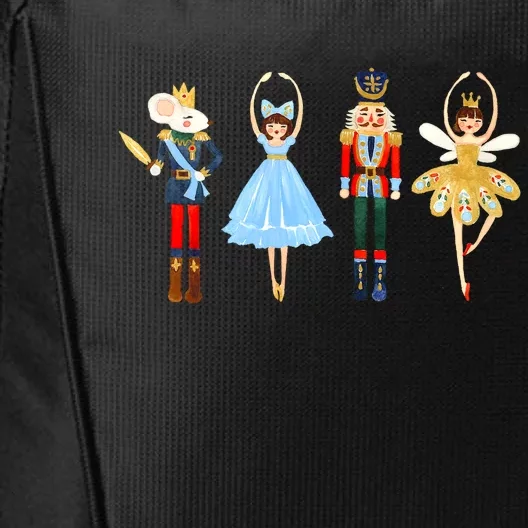 Nutcracker Sugar Plum Fairy Christmas 2022 Gift City Backpack