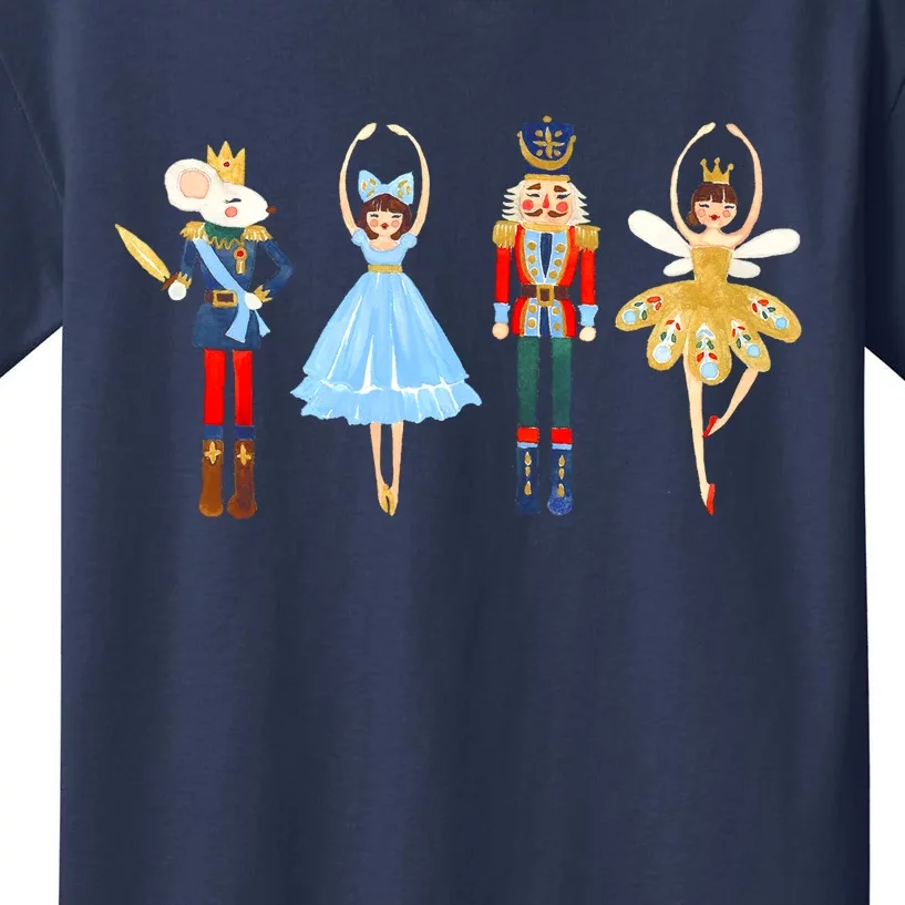 Nutcracker Sugar Plum Fairy Christmas 2022 Gift Kids T-Shirt