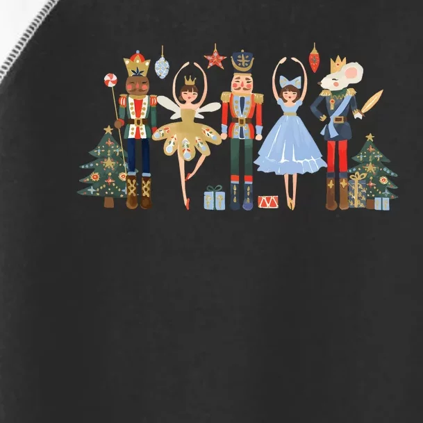 Nutcracker Sugar Plum Fairy Christmas Teacher Toddler Fine Jersey T-Shirt