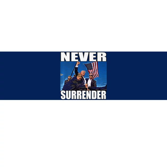 Never Surrender Premium Bumper Sticker