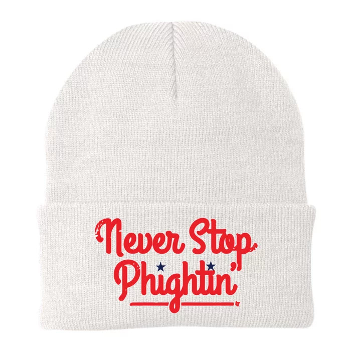 Never Stop Phightin’ Philadelphia Knit Cap Winter Beanie