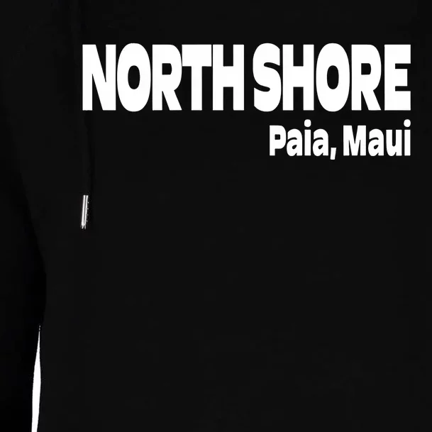 North Shore Paia Maui Womens Funnel Neck Pullover Hood