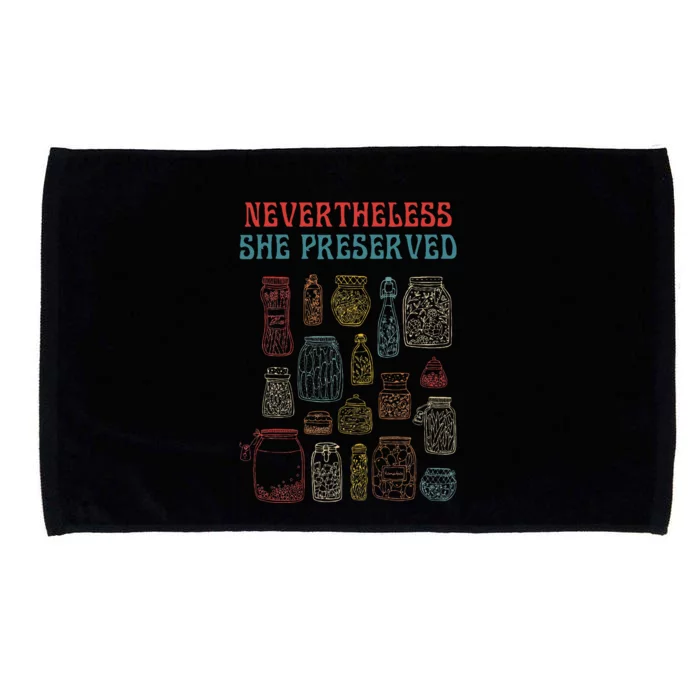 Nevertheless She Preserved Microfiber Hand Towel