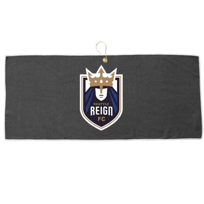 Nwsl Seattle Reign Logo Large Microfiber Waffle Golf Towel