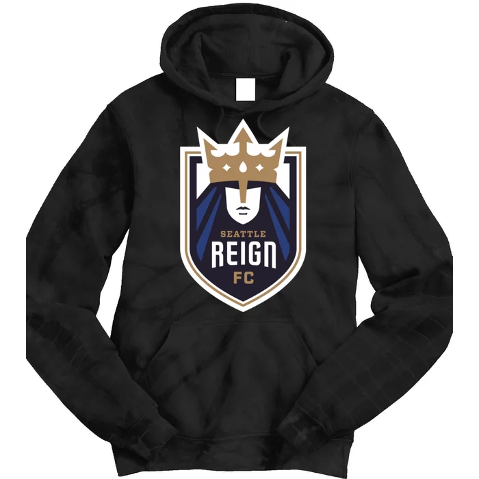 Nwsl Seattle Reign Logo Tie Dye Hoodie