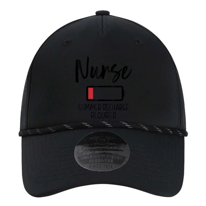 Nurse Summer Recharge Required Funny Performance The Dyno Cap