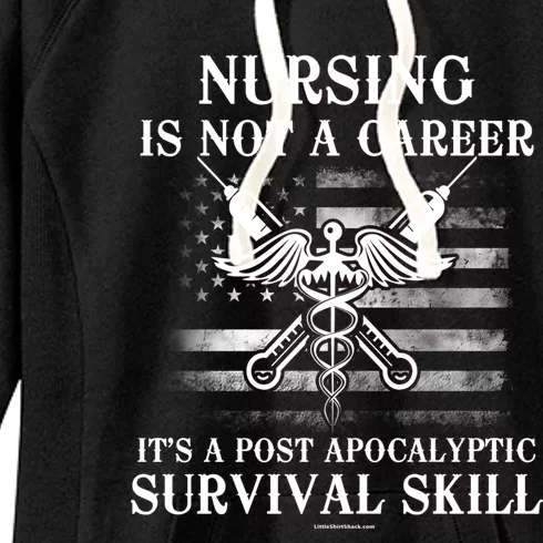 Nursing Skill Rn Cna Lpn Gift Funny Gift Women's Fleece Hoodie