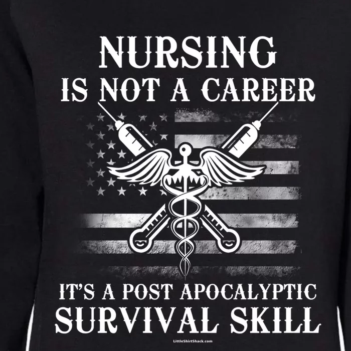 Nursing Skill Rn Cna Lpn Gift Funny Gift Womens California Wash Sweatshirt