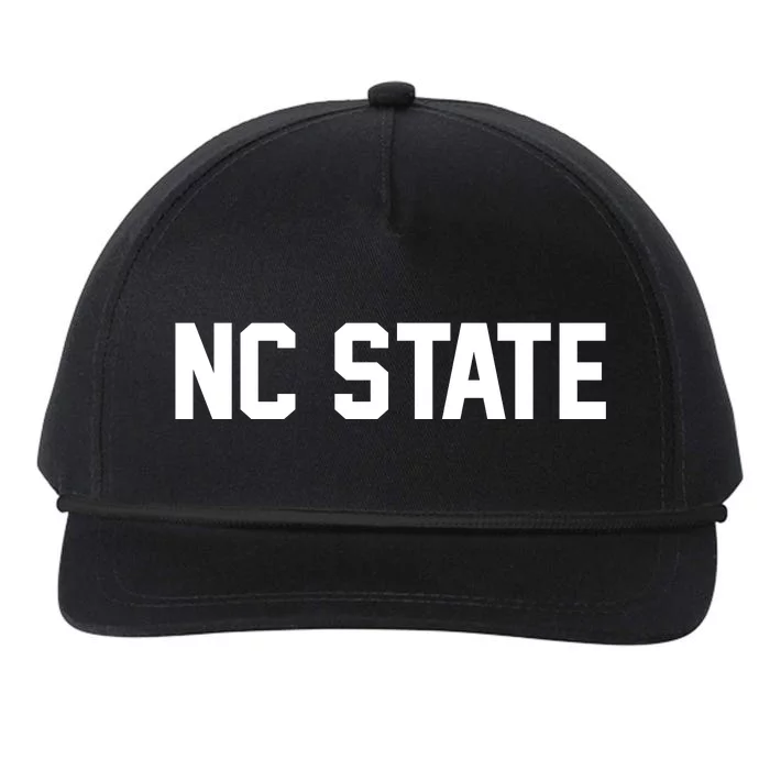 Nc State Sports Fan Snapback Five-Panel Rope Hat