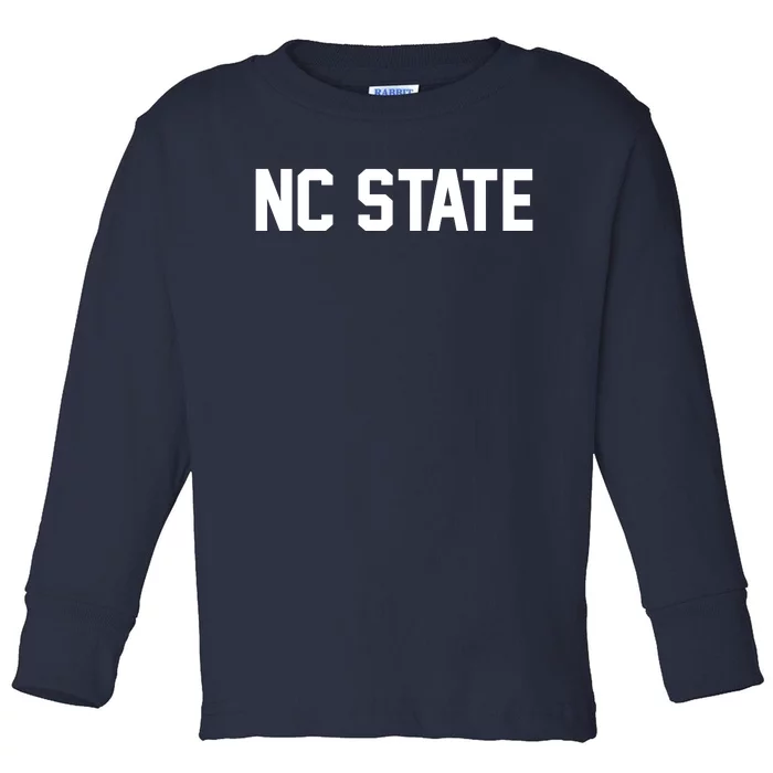 Nc State Sports Fan Toddler Long Sleeve Shirt