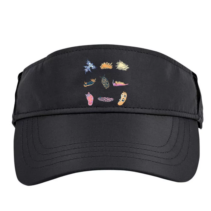 Nudibranch Sea Slug Marine Biologist And Aquarist Adult Drive Performance Visor