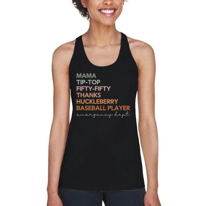 Nih Stroke Scale Emergency Department Er Nurse Er Doctor Women's Racerback Tank