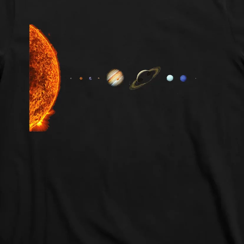 Nerdy Solar System Galaxy Solar System Astronomy T-Shirt