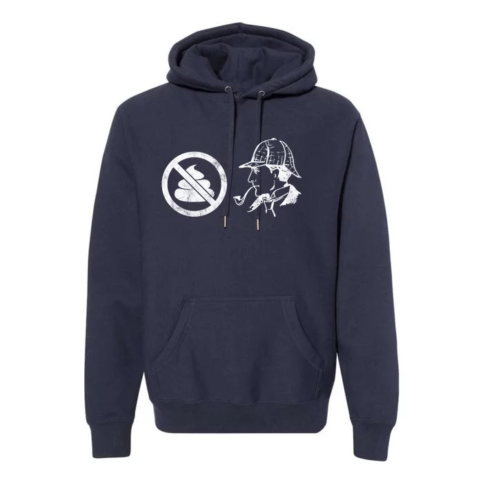 No Shit Sherlock Premium Hoodie