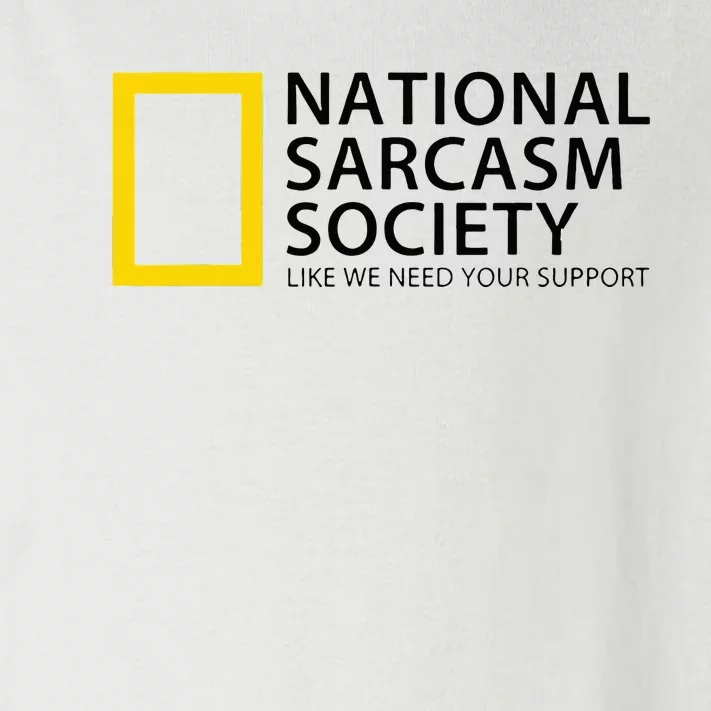 National Sarcasm Society Toddler Long Sleeve Shirt