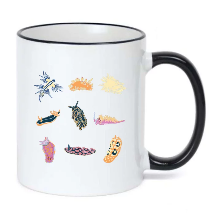 Nudibranch Sea Slug Marine Biologist And Aquarist Black Color Changing Mug