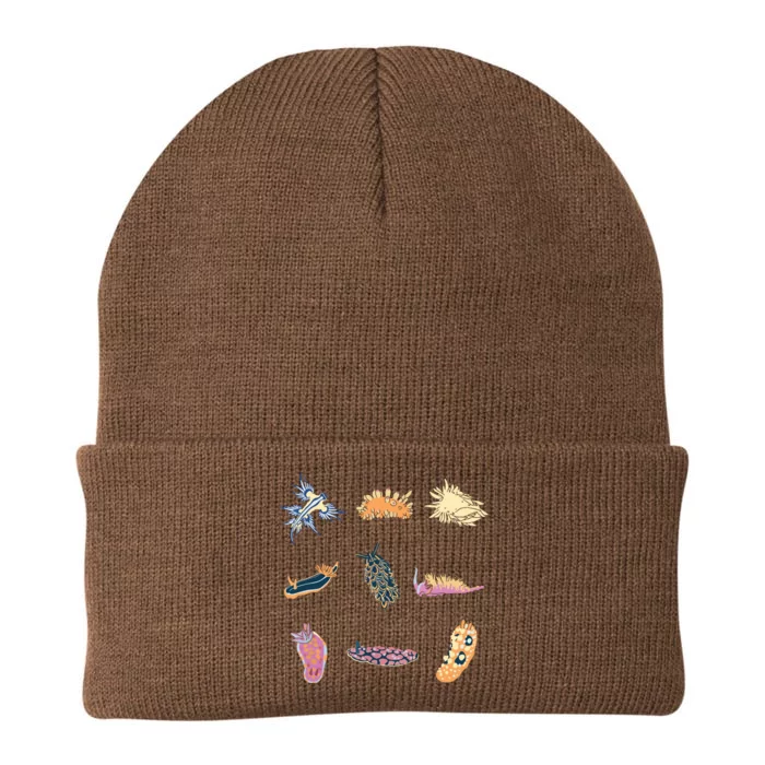 Nudibranch Sea Slug Marine Biologist And Aquarist Knit Cap Winter Beanie