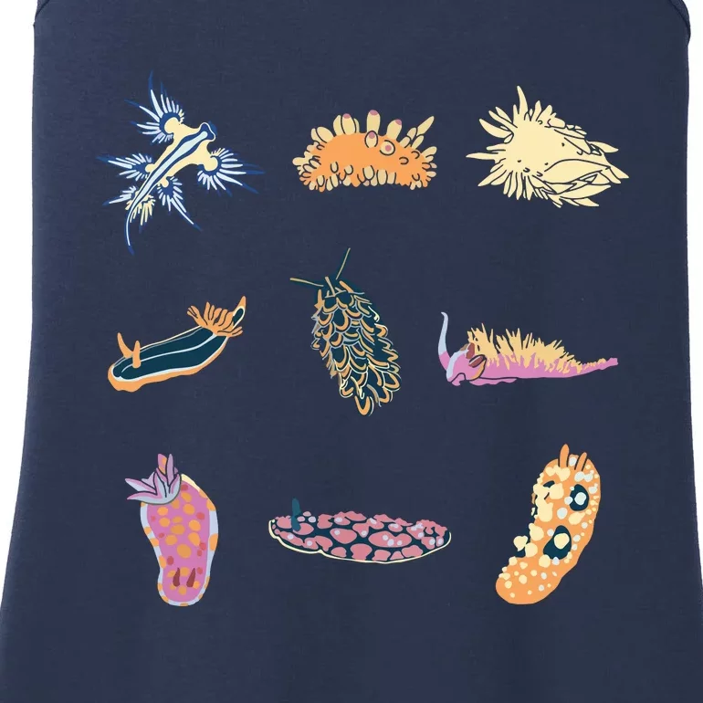 Nudibranch Sea Slug Marine Biologist And Aquarist Ladies Essential Tank