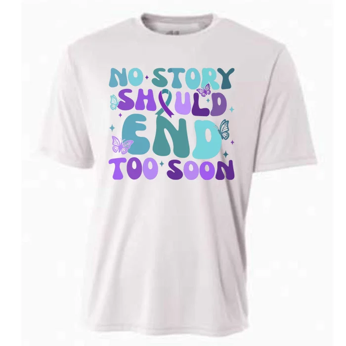 No Story Should End Too Soon Cooling Performance Crew T-Shirt