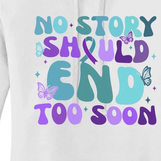 No Story Should End Too Soon Women's Pullover Hoodie