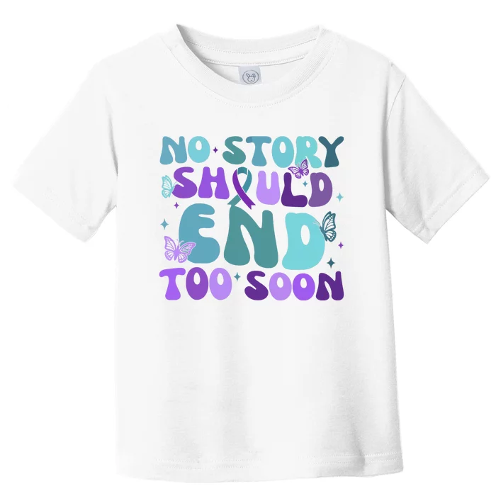 No Story Should End Too Soon Toddler T-Shirt