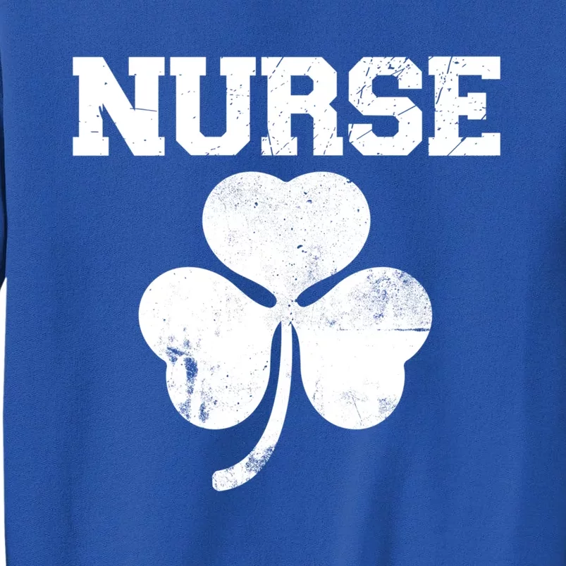 Nurse Shamrock Stethoscope Saint Patricks Day Irish Ireland Gift Sweatshirt