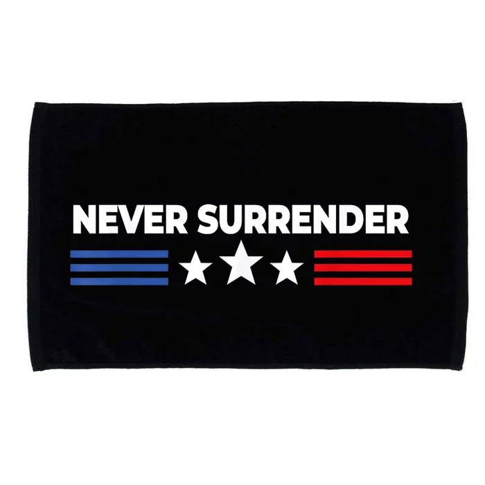 Never Surrender Shirts Never Surrender Microfiber Hand Towel