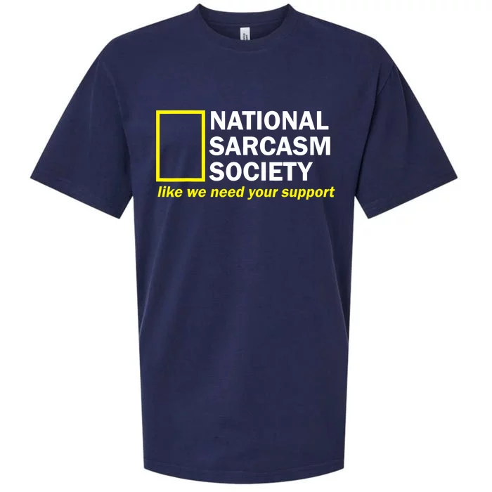 National Sarcastic Society Sueded Cloud Jersey T-Shirt