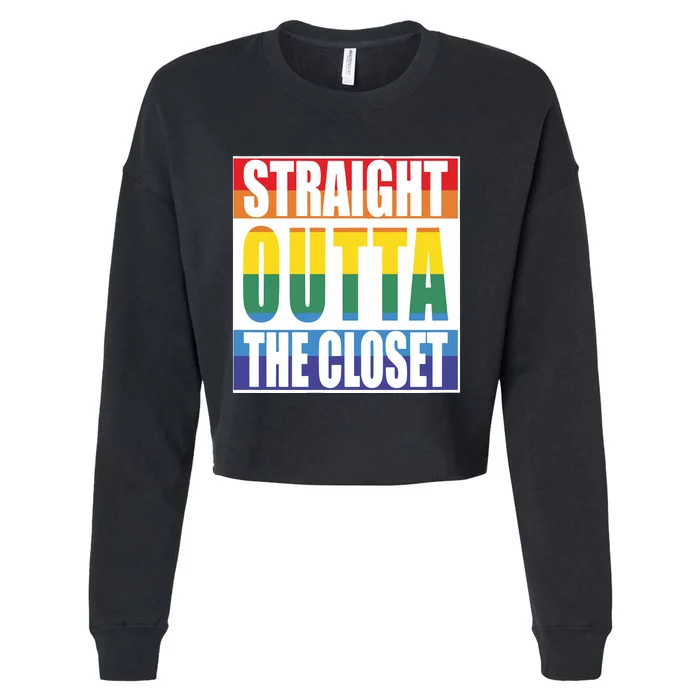 Noah Schnapp Straight Outta The Closet Cropped Pullover Crew