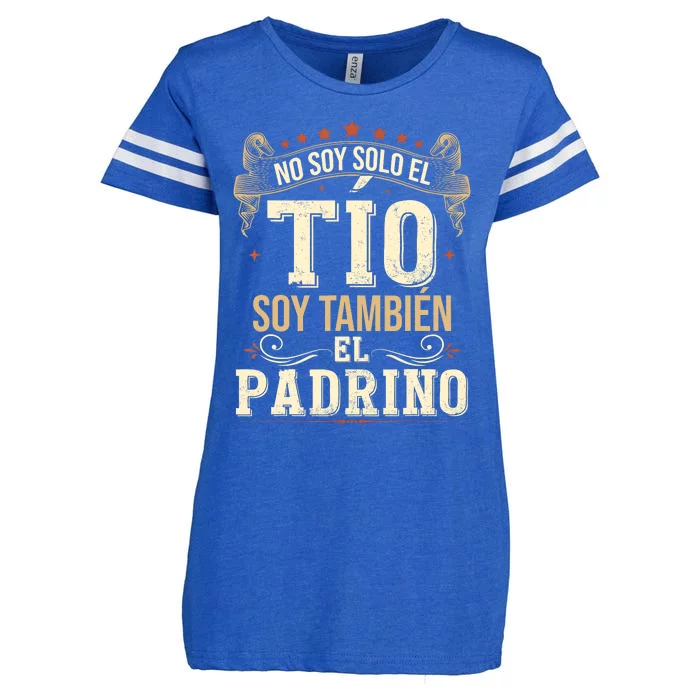 No Soy Solo El Tío Soy También El Padrino Enza Ladies Jersey Football T-Shirt