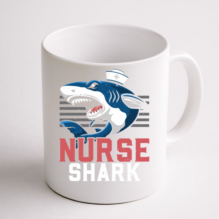 Nurse Shark Spooky Halloween Trick Or Treating Gift Front & Back Coffee Mug