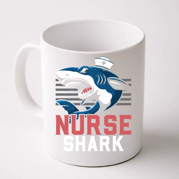 Nurse Shark Spooky Halloween Trick Or Treating Gift Front & Back Coffee Mug