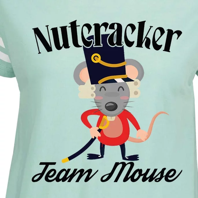 Nutcracker Soldier Toy Christmas Dance Team Mouse Enza Ladies Jersey Football T-Shirt