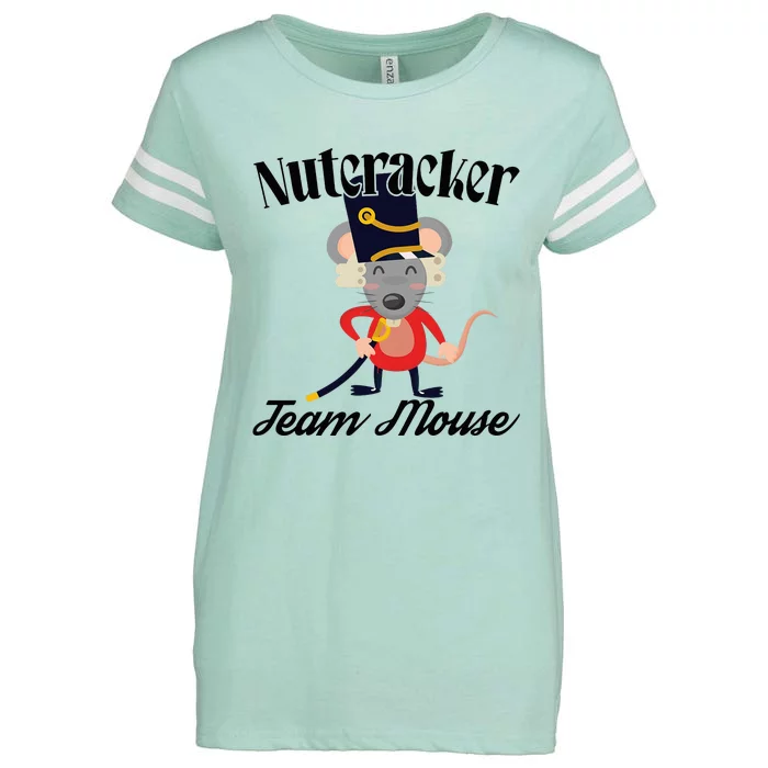 Nutcracker Soldier Toy Christmas Dance Team Mouse Enza Ladies Jersey Football T-Shirt