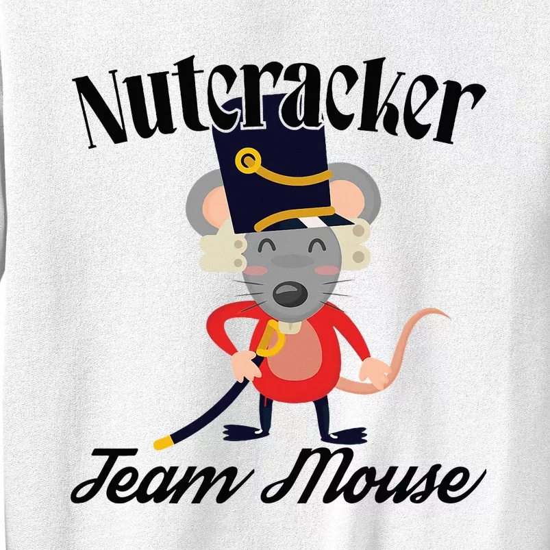 Nutcracker Soldier Toy Christmas Dance Team Mouse Sweatshirt