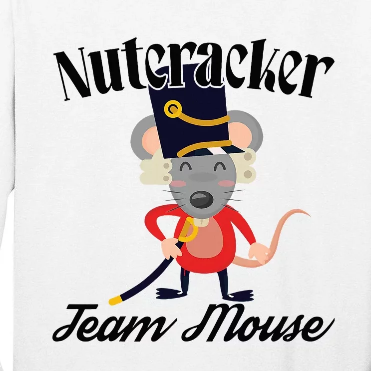 Nutcracker Soldier Toy Christmas Dance Team Mouse Tall Long Sleeve T-Shirt