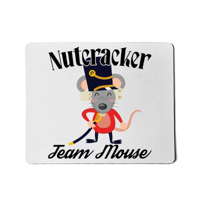 Nutcracker Soldier Toy Christmas Dance Team Mouse Mousepad