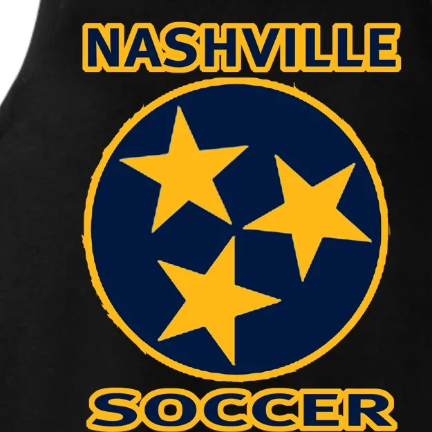 Nashville Soccer Tennessee TriStar Flag Hoodie Ladies Tri-Blend Wicking Tank