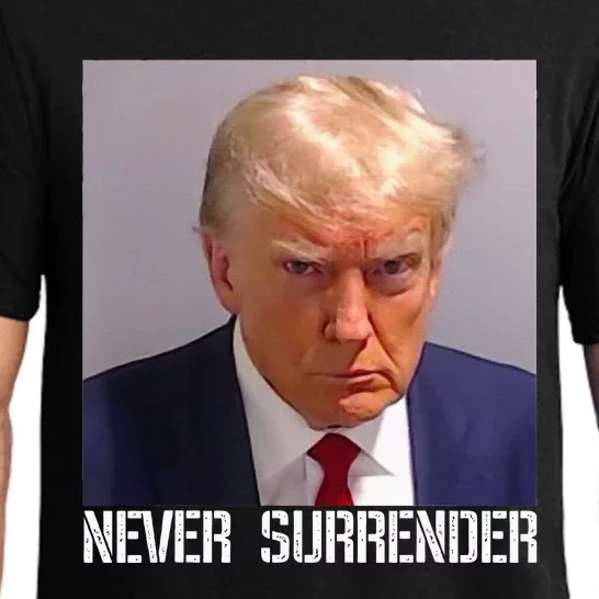 Never Surrender Trump Legend Trump Free Trump Pajama Set