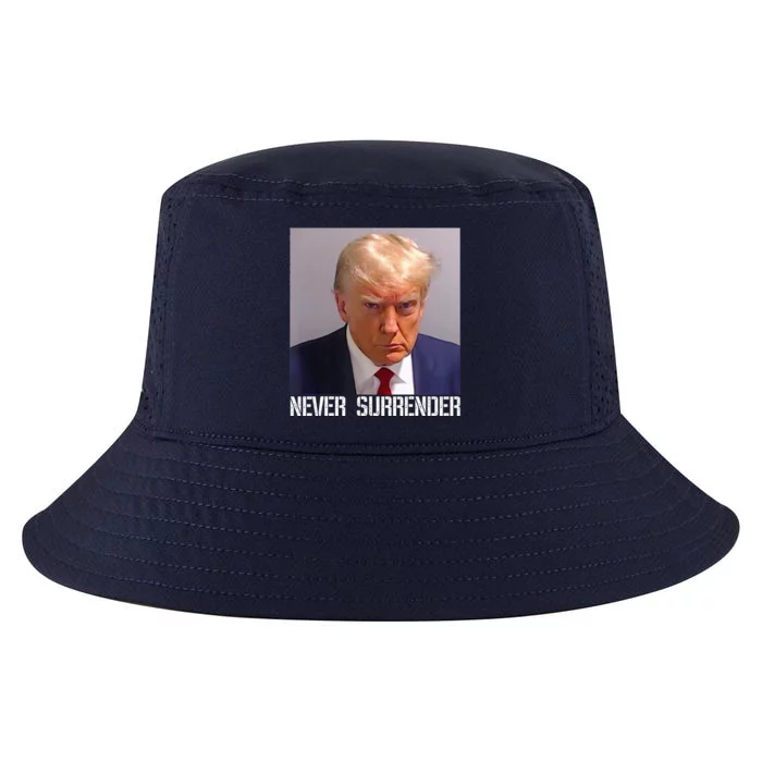 Never Surrender Trump Legend Trump Free Trump Cool Comfort Performance Bucket Hat