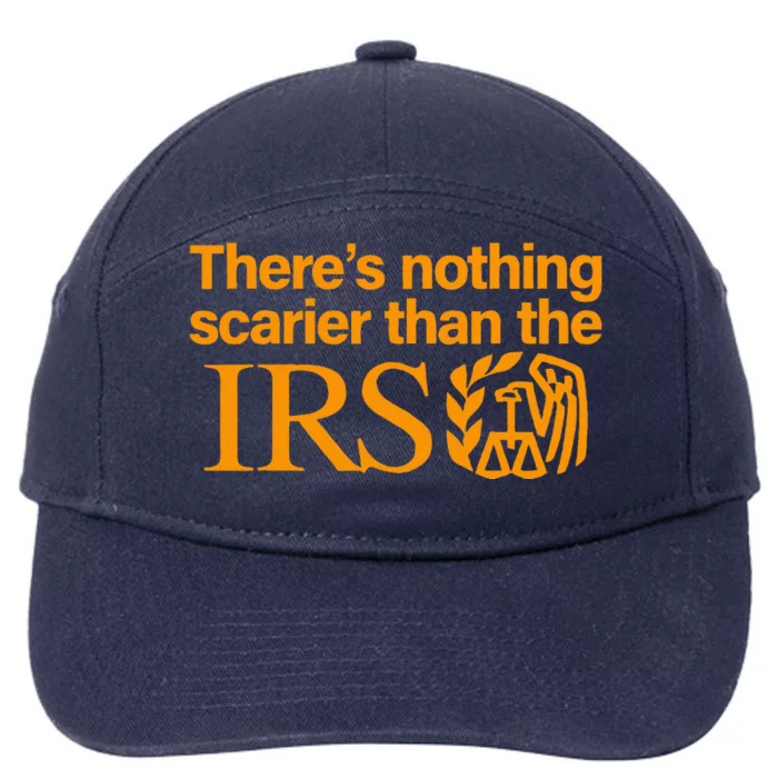 Nothing Scarier Than The Irs Halloween Costume 7-Panel Snapback Hat