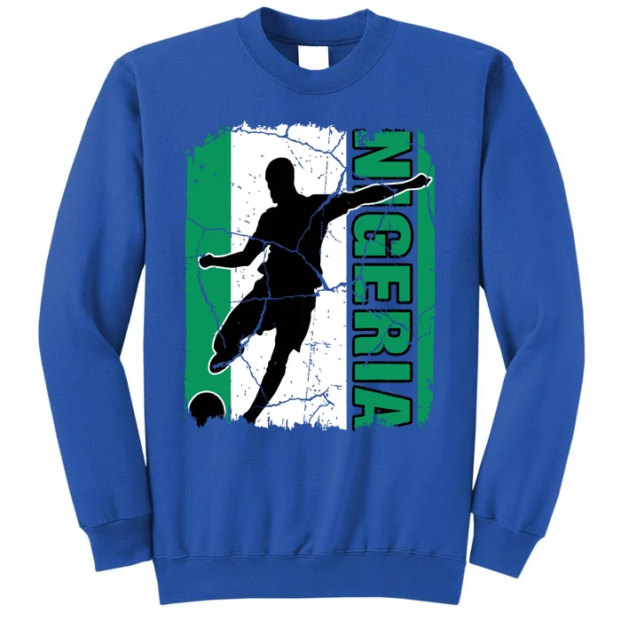 Nigeria Soccer Team Nigerian Flag Jersey Football Fans Sweatshirt